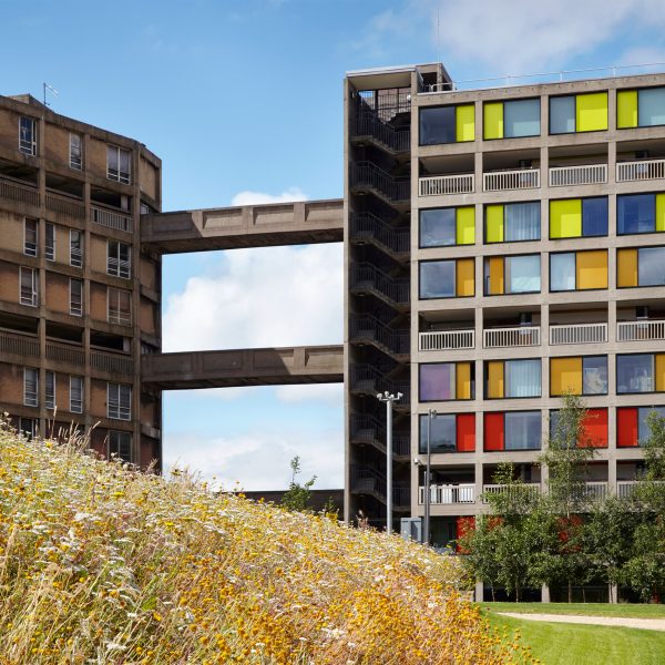 Deck-access housing at Park Hill in Sheffield