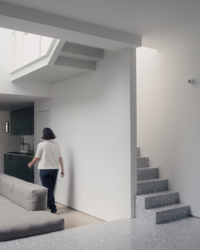 Interior photo at the South London home