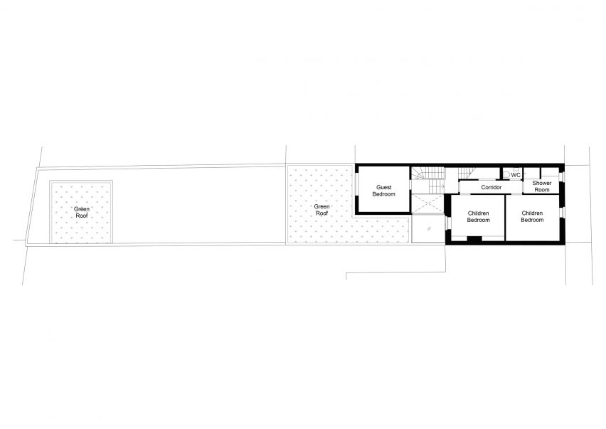 First floor plan of Camberwell House