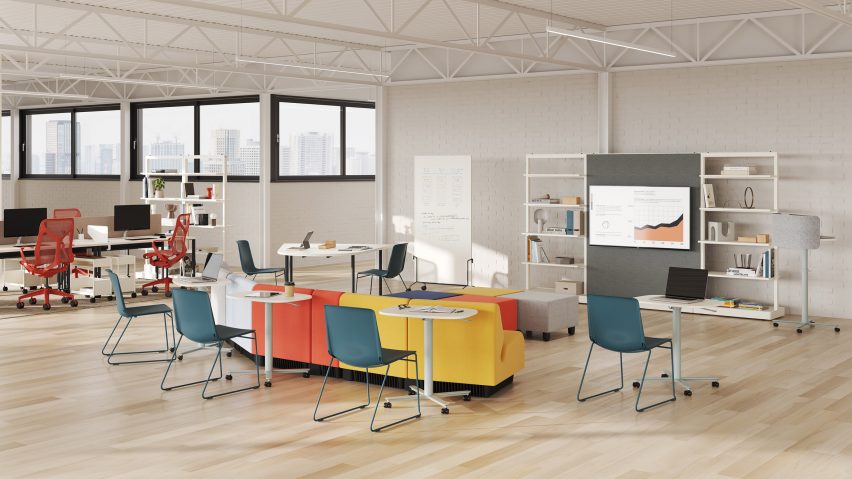 Passport work table by Herman Miller
