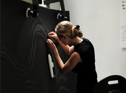 Iris Van Herpen working on Phantom Syntopia
