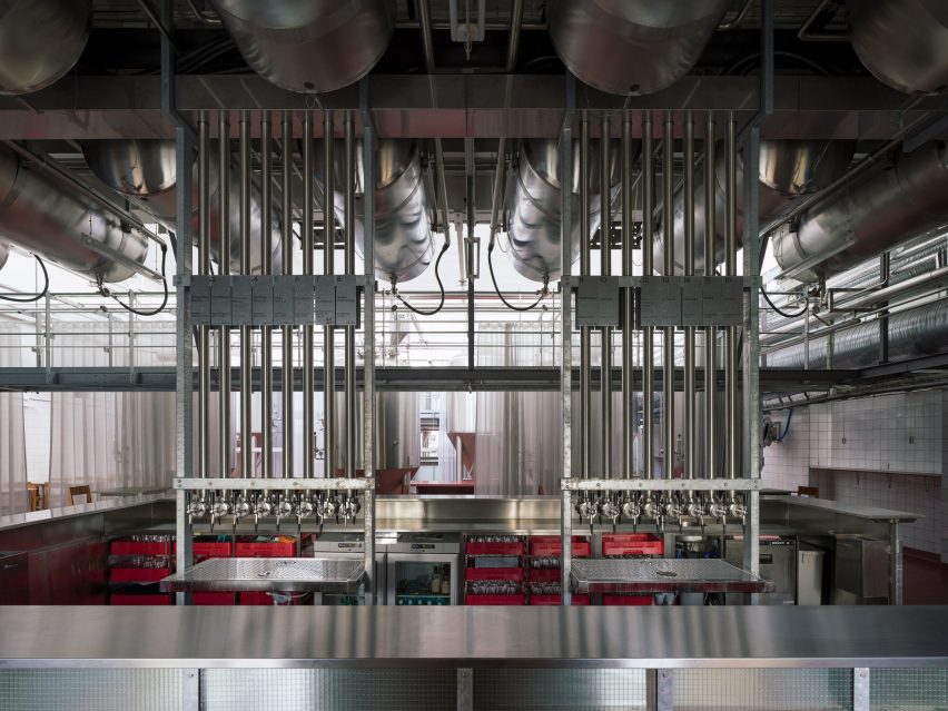 ÅBEN brewery by Pihlmann Architects in Copenhagen