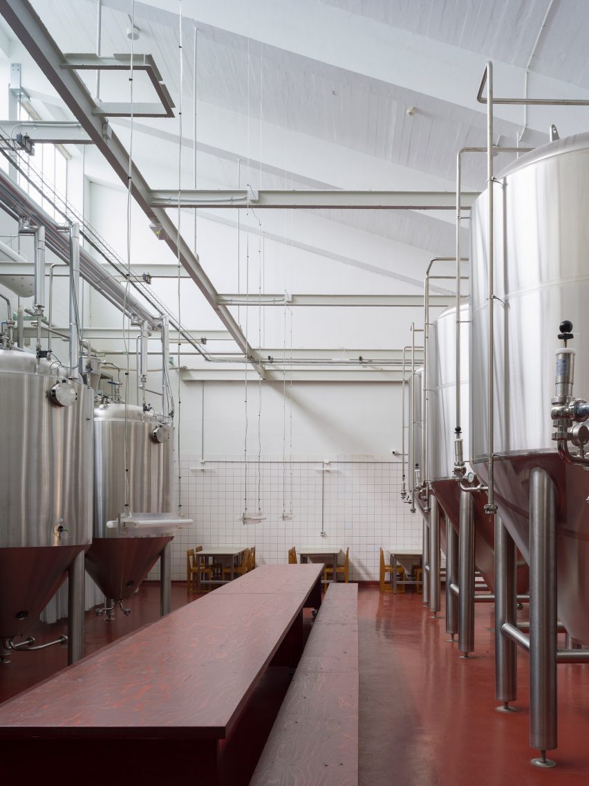 ÅBEN brewery by Pihlmann Architects in Copenhagen