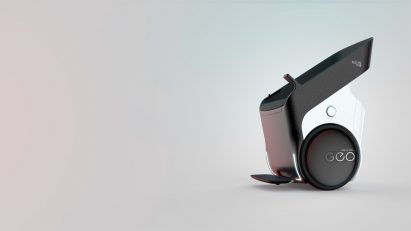 Render of Geo personal electric vehicle concept by PriestmanGoode