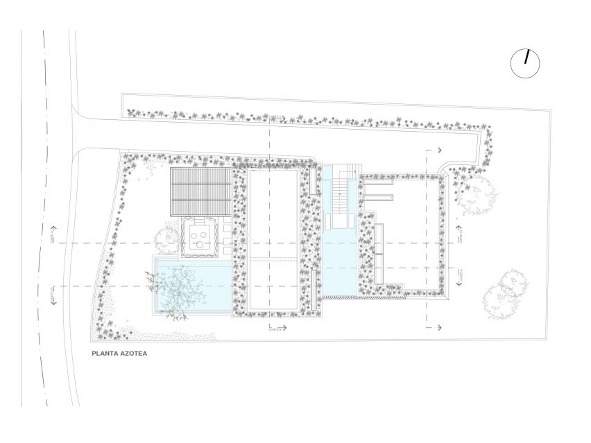 Roof floor plan