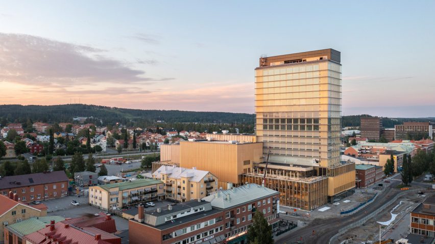 Exterior of Sara Kulturhus Centre