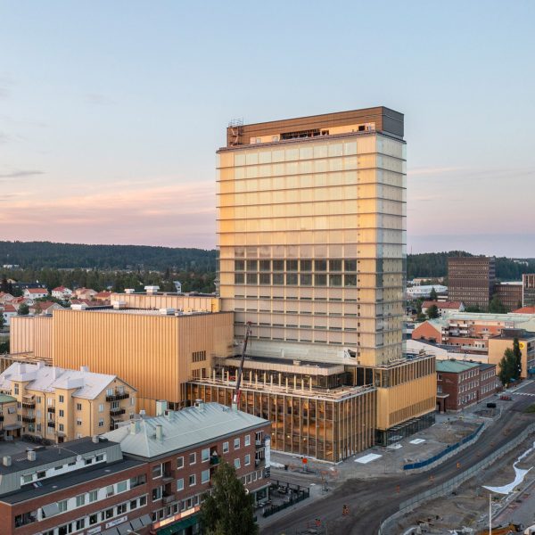 Exterior of Sara Kulturhus Centre