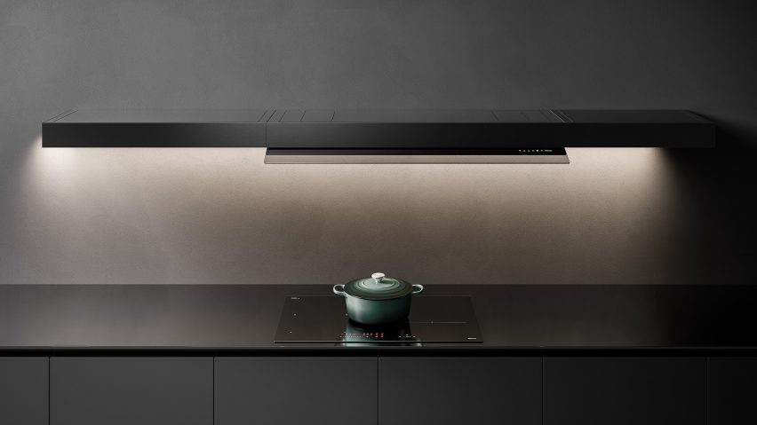 Shelf extractor hood by Falmec