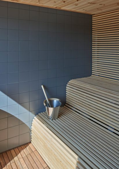 Sauna of Simonsson House by Claesson Koivisto Rune in Sweden