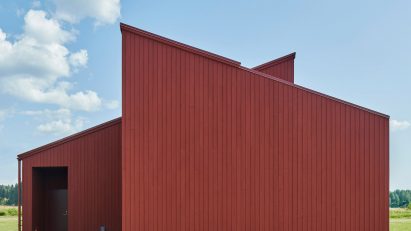 Claesson Koivisto Rune creates red-painted house in northern Sweden