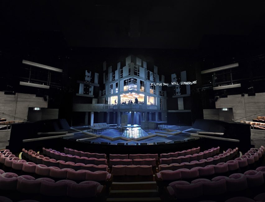 Standing at the Sky's Edge set design by Ben Stones