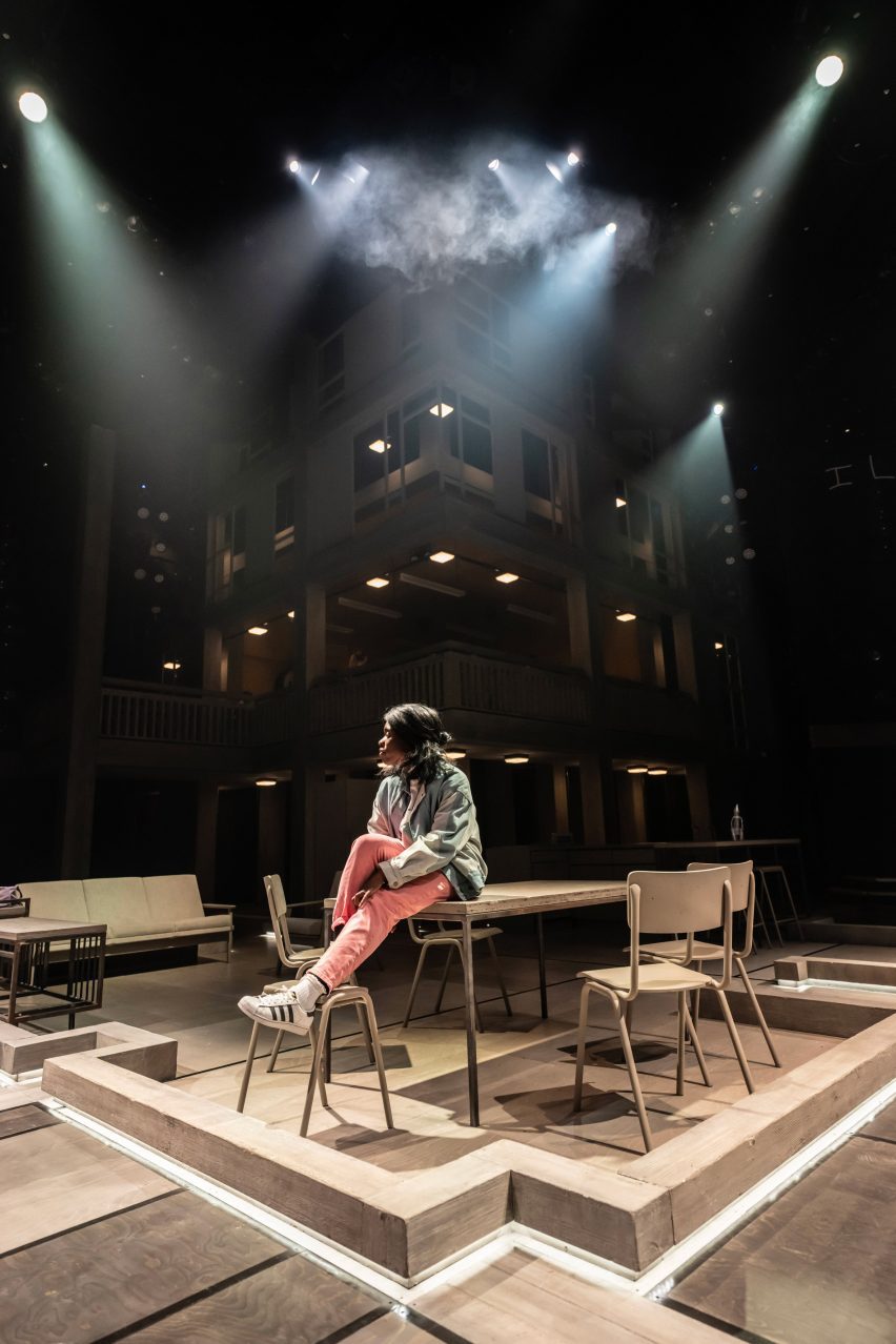 Standing at the Sky's Edge set design by Ben Stones