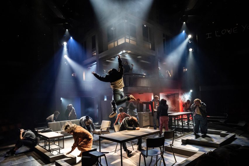 Standing at the Sky's Edge set design by Ben Stones