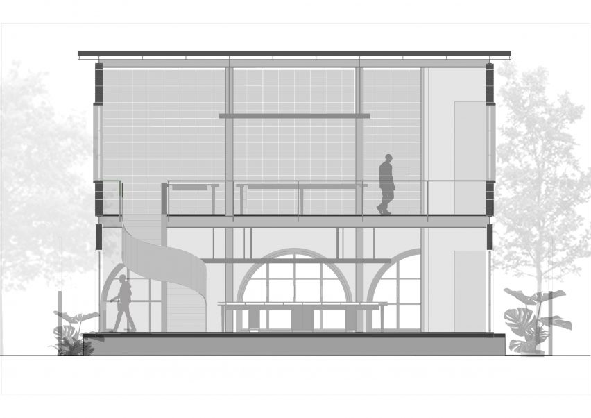 Section of the office by Taliesyn