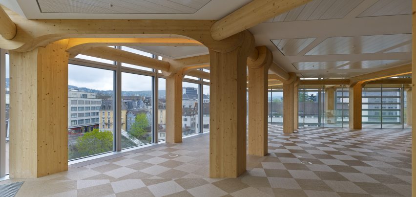Tamedia Office Building by Shigeru Ban
