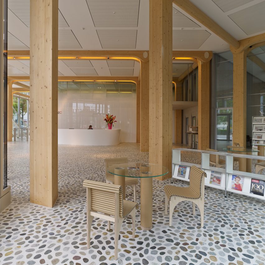 Tamedia Office Building by Shigeru Ban