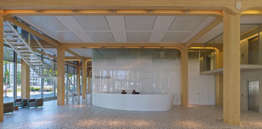 Tamedia Office Building by Shigeru Ban