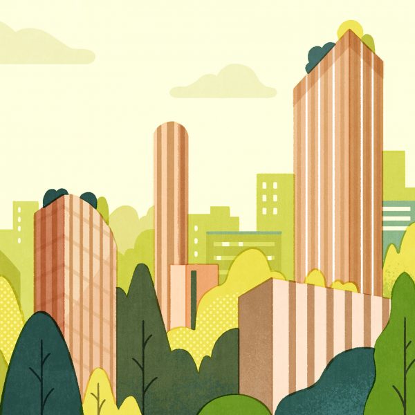 Timber Revolution illustration by Yo Hosoyamada
