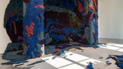 Burberry wool installation by Tom Atton Moore