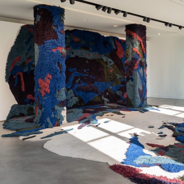 Burberry wool installation by Tom Atton Moore