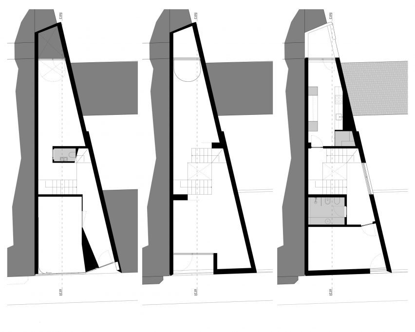 Plans of Casa Vertical
