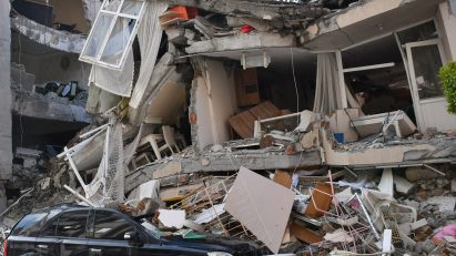 Turkey-Syria earthquake destruction