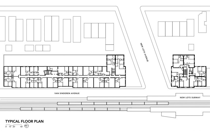 Typical floor plan