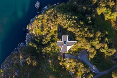 Aerial image of Villa Austevoll