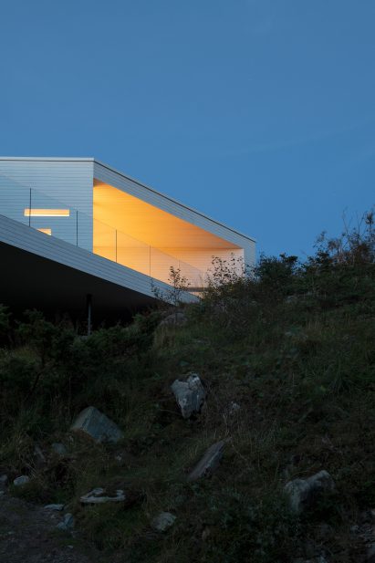 Photo of the exterior of Villa Austevoll