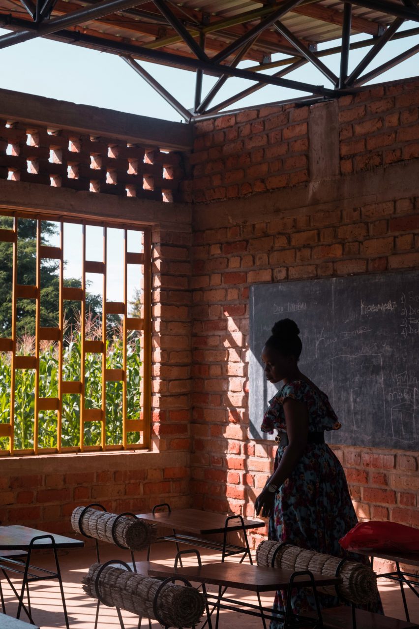 Interior of Wayair School in Tanzania by Jeju Studio