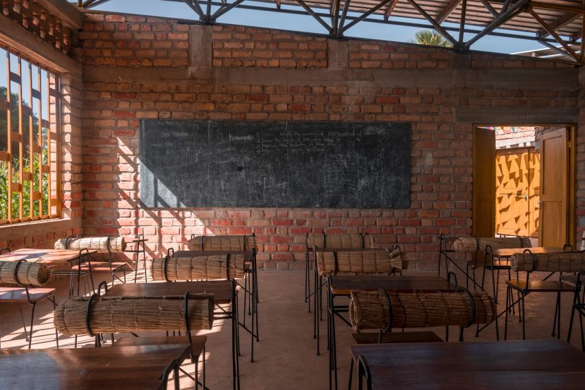 Interior of Wayair School in Tanzania by Jeju Studio