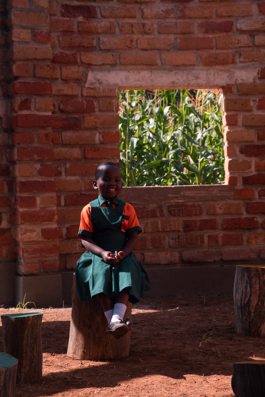Interior of Wayair School in Tanzania by Jeju Studio