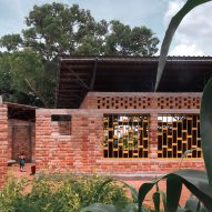 Exterior of Wayair School in Tanzania by Jeju Studio