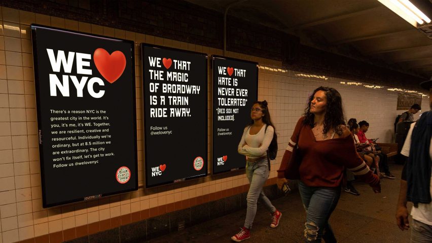 We Heart NYC logo by Graham Clifford for Partnership for New York City