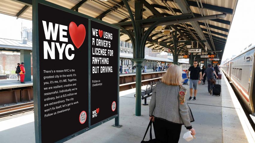 We Heart NYC logo by Graham Clifford for Partnership for New York City