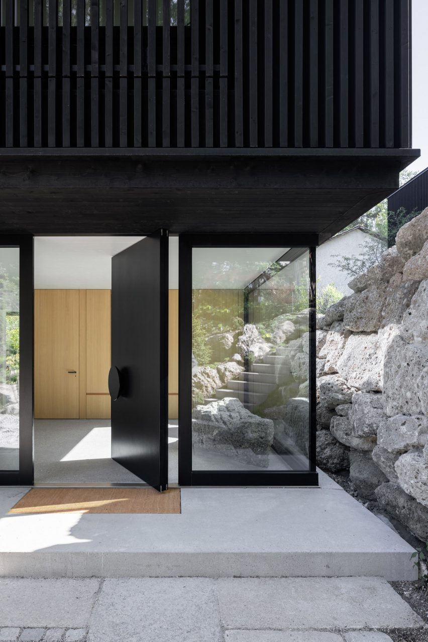 Exterior of Wooden House by the Lake by Appels Architekten