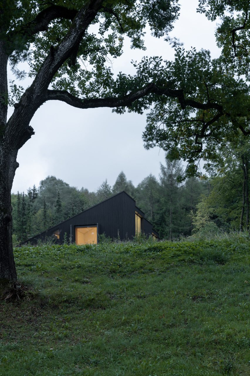 Exterior of Wooden House by the Lake by Appels Architekten