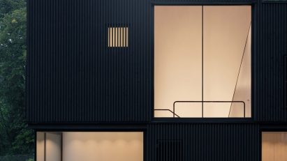 Exterior of Wooden House by the Lake by Appels Architekten