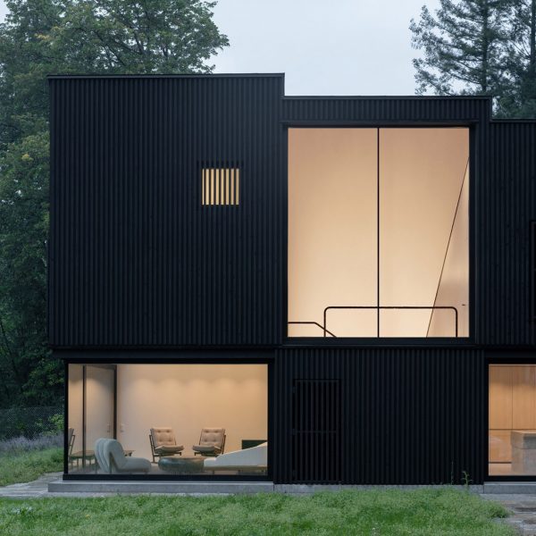 Exterior of Wooden House by the Lake by Appels Architekten