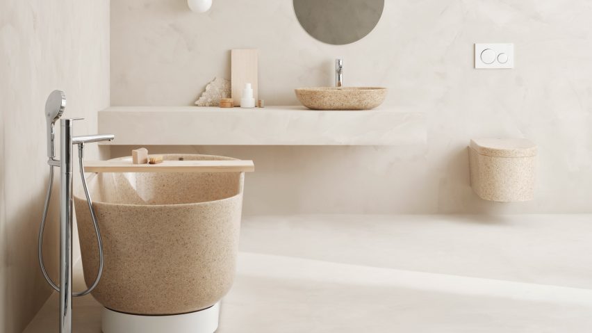 Woodio bathroom collection by Woodio