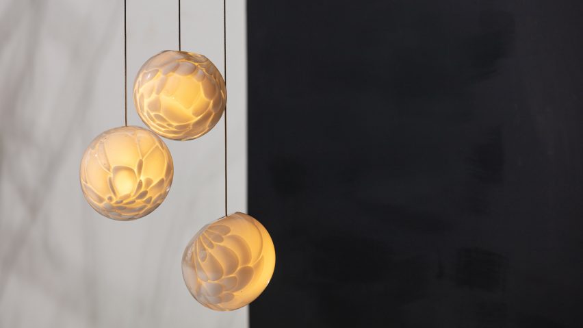 118 pedant light by Omer Arbel for Bocci