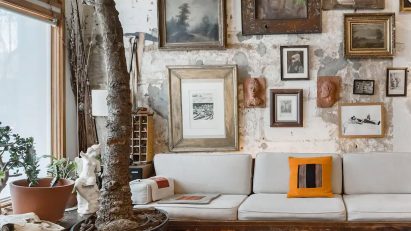 Washington loft listed on Airbnb