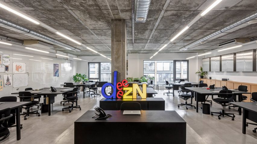 Dezeen's London office