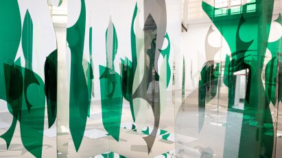 Shaped by Air hanging installation