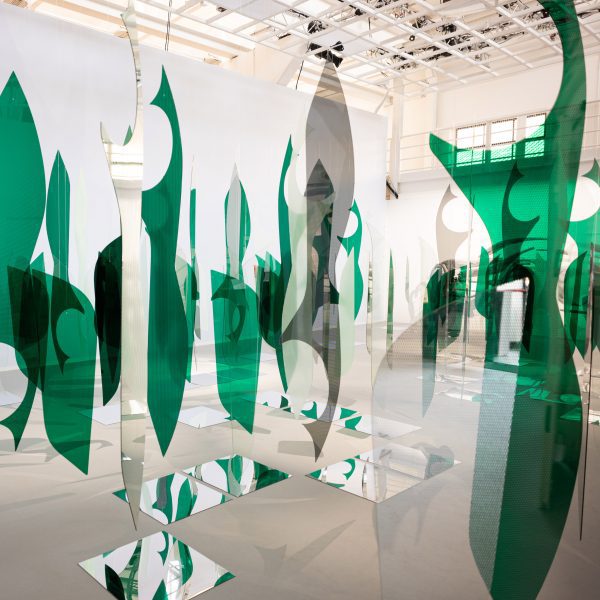 Shaped by Air hanging installation