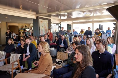 Audience at the talk