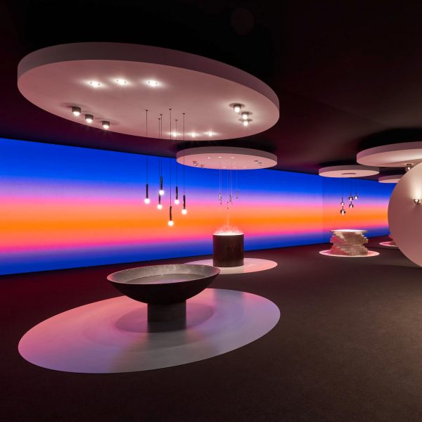 Occhio's immersive installation titled New Horizons at this year's Milan design week.