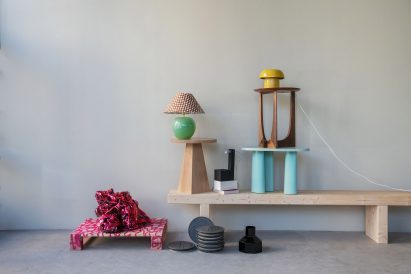 Photo of a wooden installation