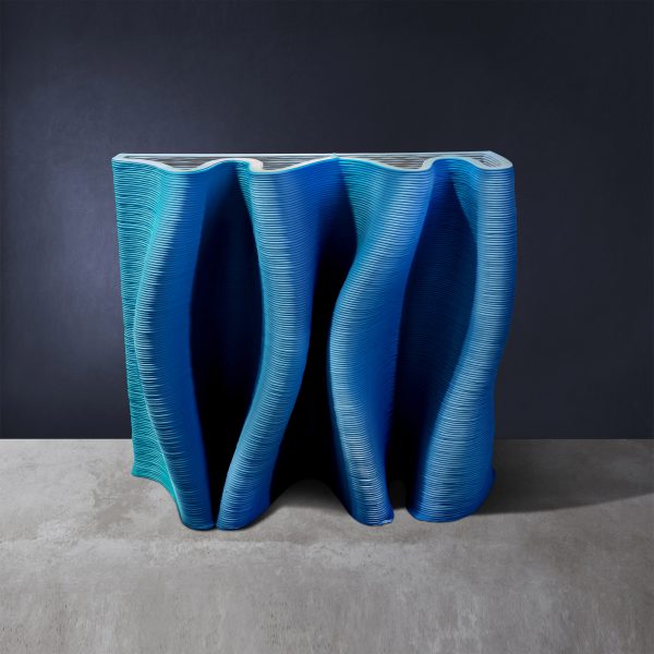 Photo of a blue installation