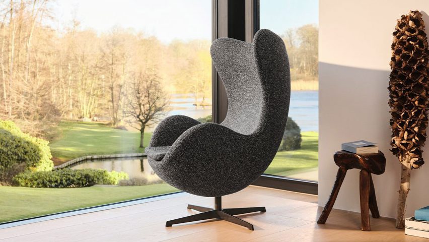 Photo of an egg chair